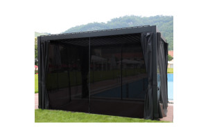 Альтанка MIRADOR-111, 3x4m з текстильними шторами Альтанка MIRADOR-111, 3x4m з текстильними шторами